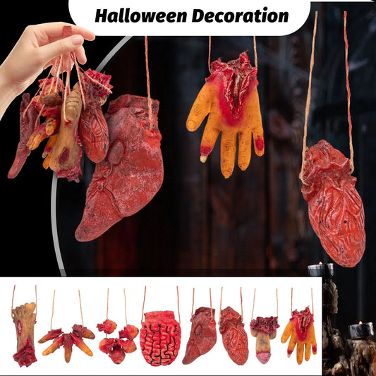 Creepy Halloween Ornaments Hanging Pendant Halloween Themed Decoration Props Haunted House Venue Layout Decoration Props