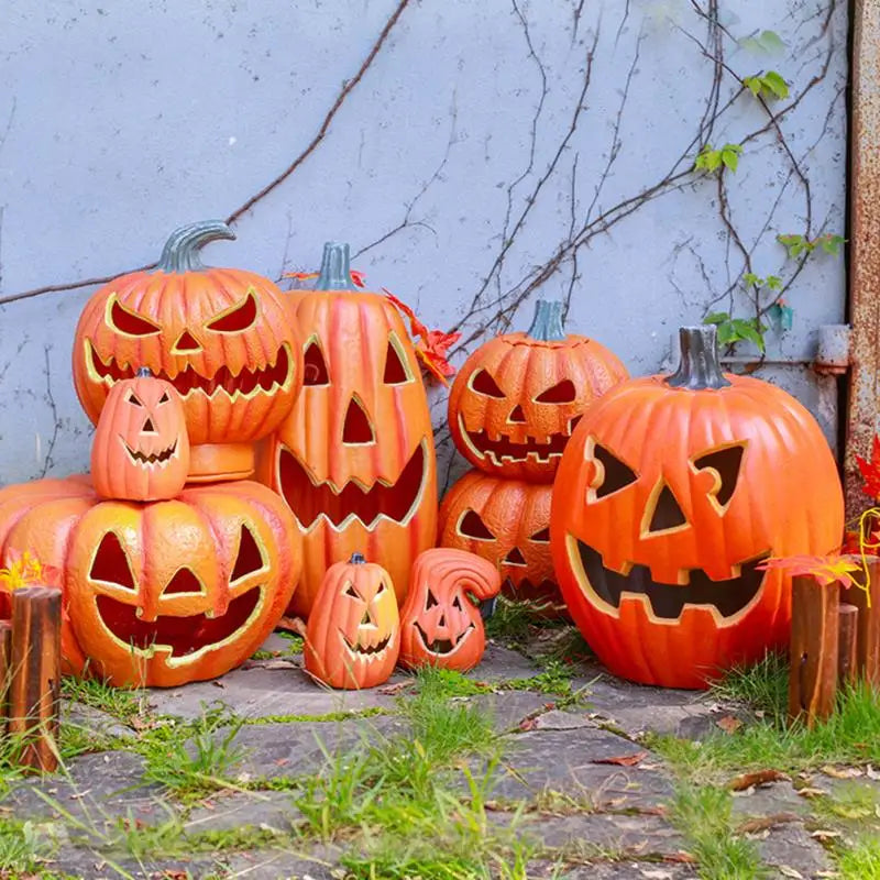 1Pc Halloween Pumpkin Lantern – Outdoor Decorative Light Prop.