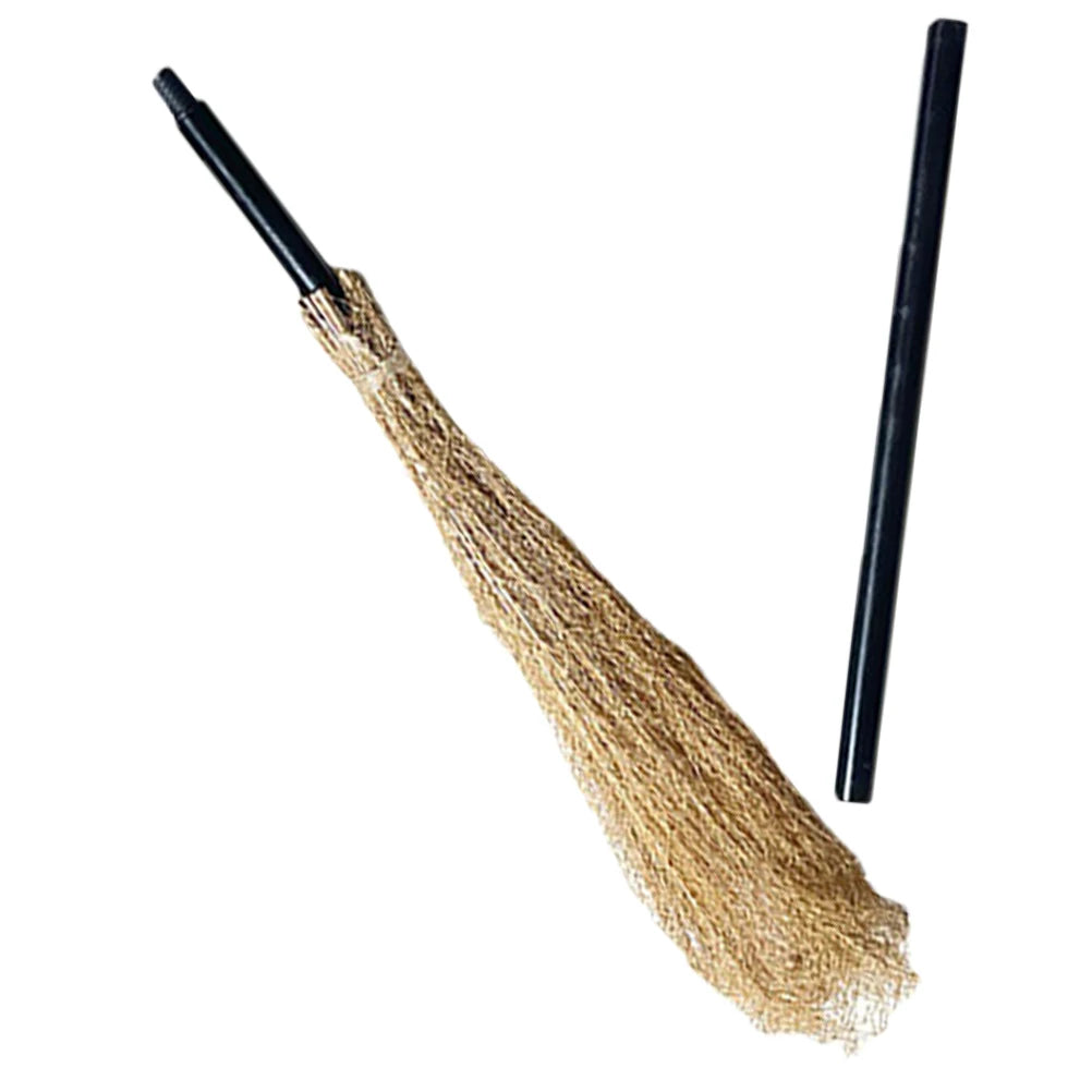 2024 Broom Halloween Witch Cosplay Halloween Toys Decor Prop Besom Costume Party Home Potters Harry Haunted House Accessories