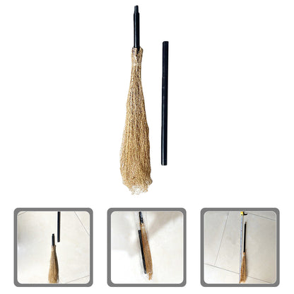 2024 Broom Halloween Witch Cosplay Halloween Toys Decor Prop Besom Costume Party Home Potters Harry Haunted House Accessories